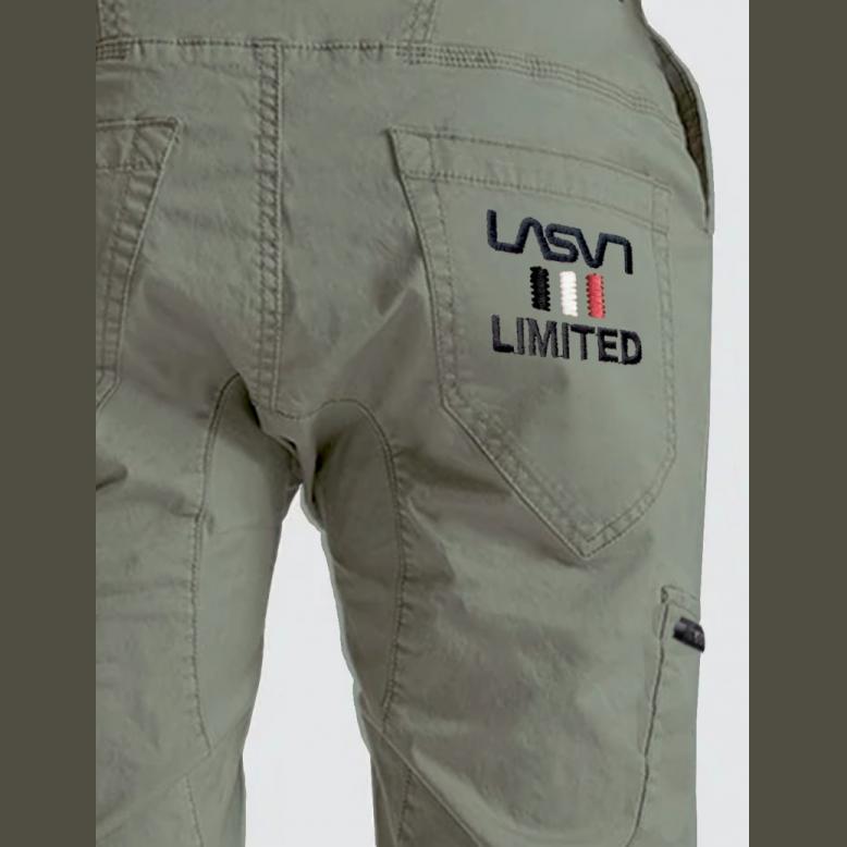 Pantalón de hombre jogger cargo LaSal Limited Kaki - Imagen 2
