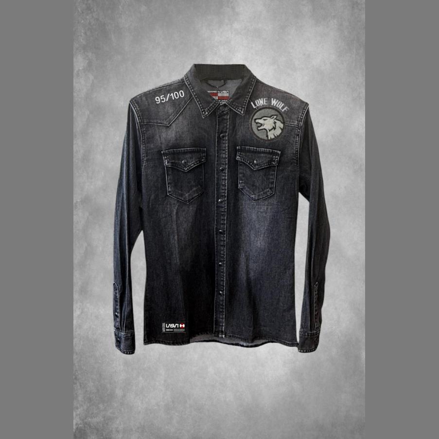 Sobrecamisa de hombre La Sal Adventure Col. Negro - Imagen 3