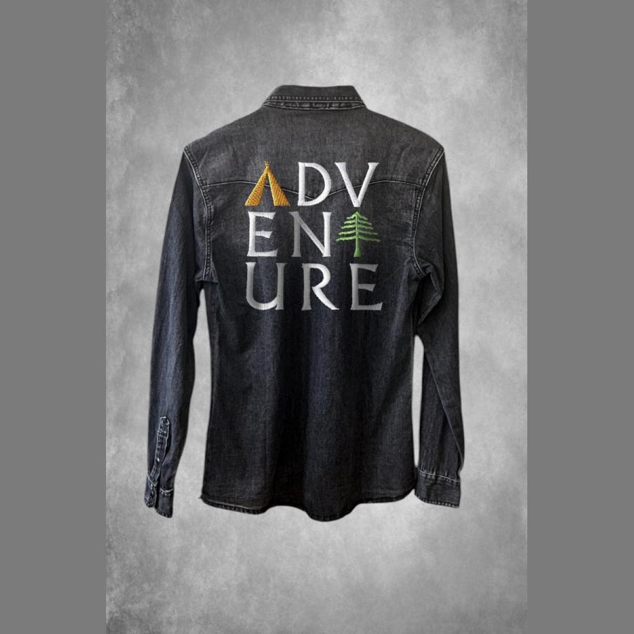 Sobrecamisa de hombre La Sal Adventure Col. Negro - Imagen 2