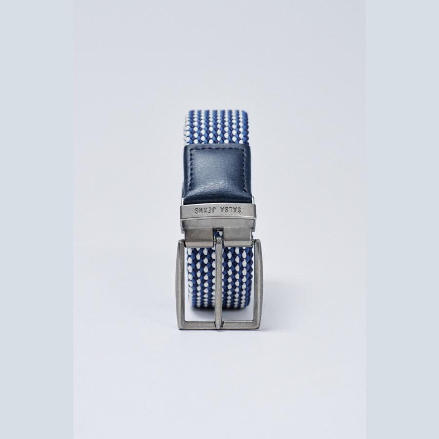Cinturón entrelazado reversible Salsa Jeans Col. Azul y Blanco - Imagen 4