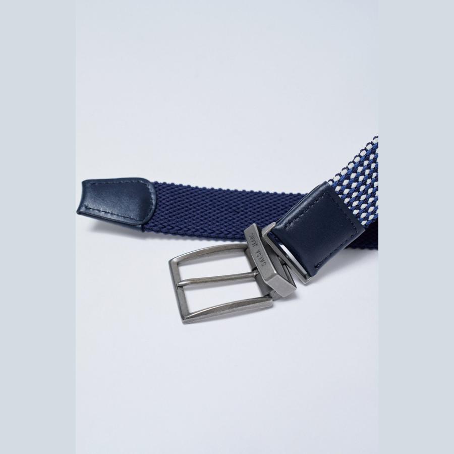 Cinturón entrelazado reversible Salsa Jeans Col. Azul y Blanco - Imagen 2