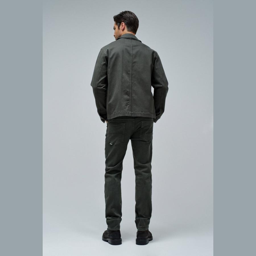 Sobrecamisa Salsa regular fit S-Activ Kaki - Imagen 3