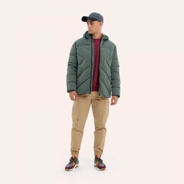 Chaqueta acolchada MUNICH Lifestyle Col.Khaki - Imagen 2