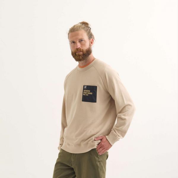 Sudadera REVIVAL Lifestyle Munich Col. Camel