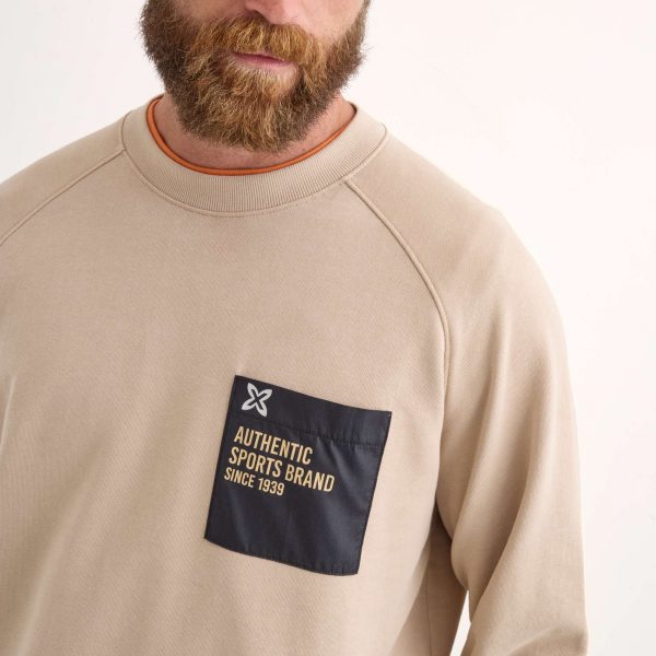 Sudadera REVIVAL Lifestyle Munich Col. Camel - Imagen 4