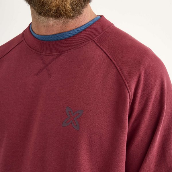 Sudadera BCN Lifestyle Munich Col. Wine - Imagen 3