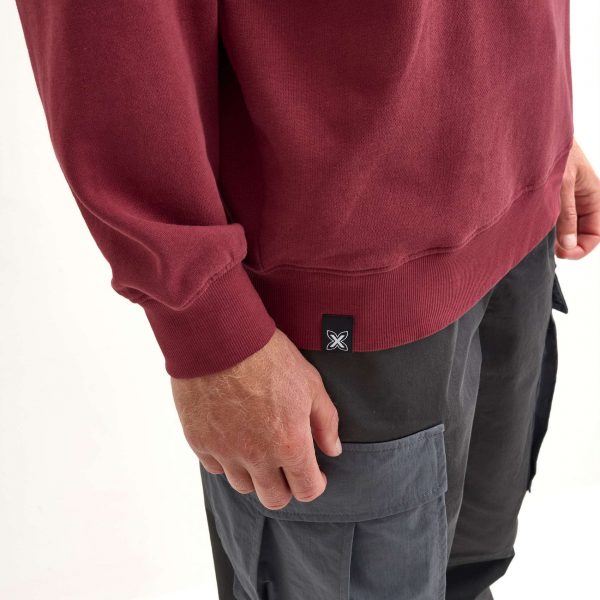 Sudadera BCN Lifestyle Munich Col. Wine - Imagen 4