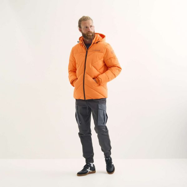 Chaqueta acolchada CLOUD Lifestyle Munich Col.Orange - Imagen 2