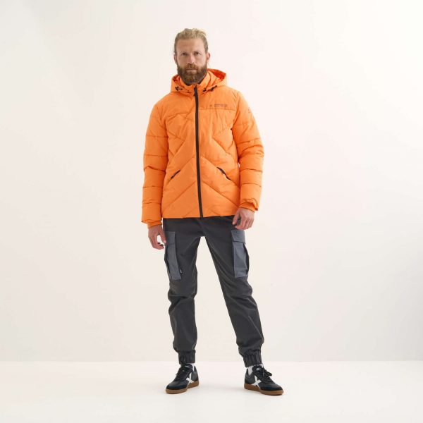 Chaqueta acolchada CLOUD Lifestyle Munich Col.Orange - Imagen 3
