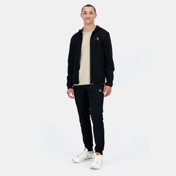 Sudadera abierta con gorro Lecoq Col. Black - Imagen 3
