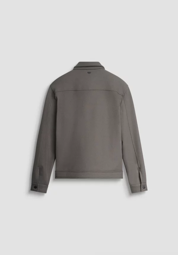 Sudadera Antony Morato regular fit con cremallera Kaki - Imagen 2