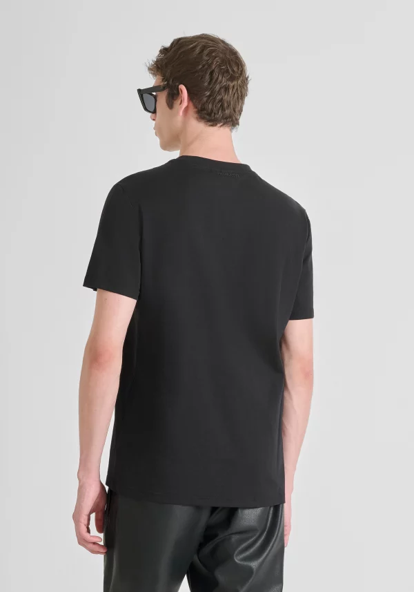 Camiseta Antony Morato con estampado calavera Black - Imagen 3
