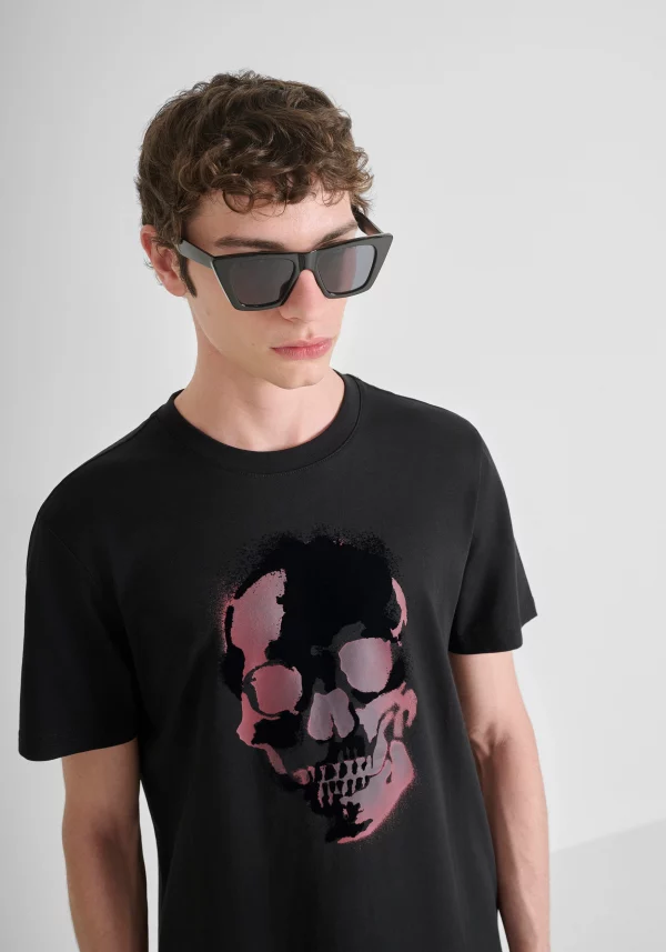 Camiseta Antony Morato con estampado calavera Black - Imagen 2