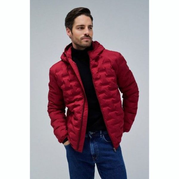 Plumífero acolchado con gorro Salsa Jeans Col. Garnet