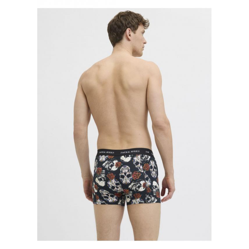 Pack 3 Bóxers estampados y unicolor titan/black Jack&Jones - Imagen 4