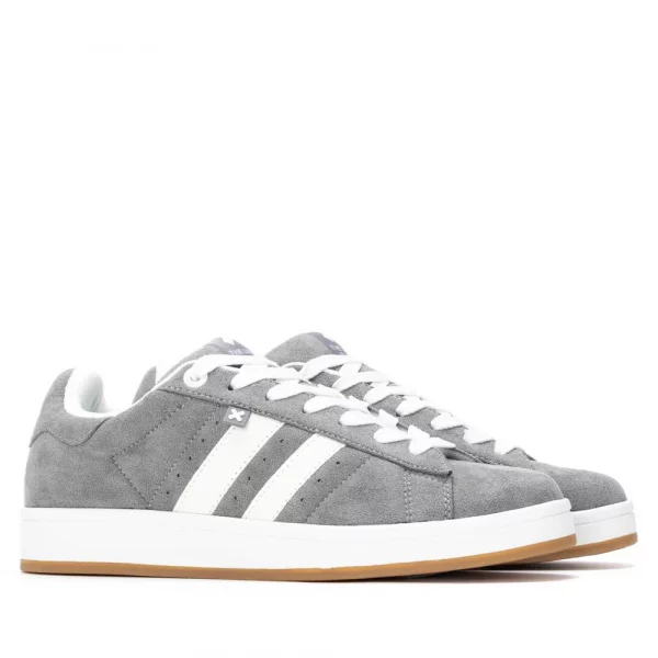Zapatillas XTI de hombre plano gris - Imagen 3