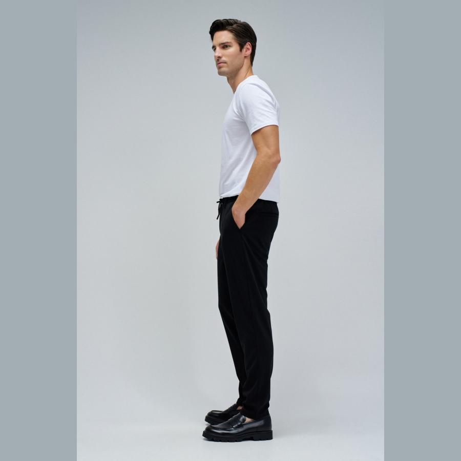 Pantalón Salsa chino joggers slim fit Negro - Imagen 3