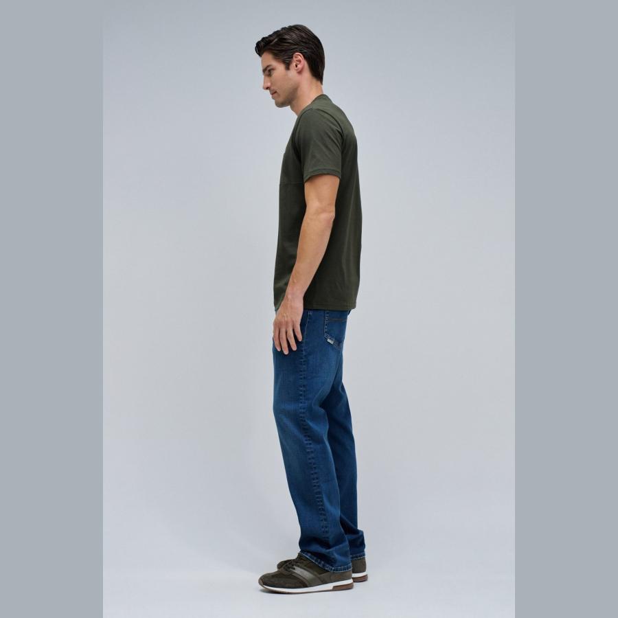Camiseta Salsa slim con logo Kaki - Imagen 3