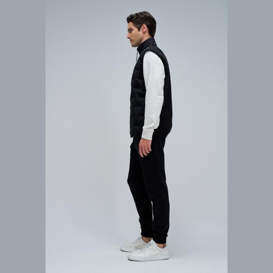 Chaleco acolchado Salsa doble tejido Negro - Imagen 3