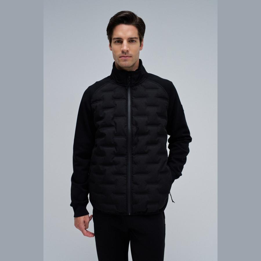 Chaqueta Salsa ligera doble tejido Negro