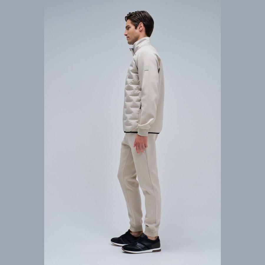 Chaqueta Salsa ligera acolchado doble textura Beige - Imagen 3