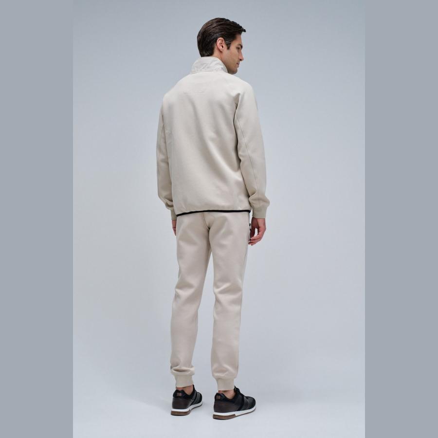 Chaqueta Salsa ligera acolchado doble textura Beige - Imagen 2