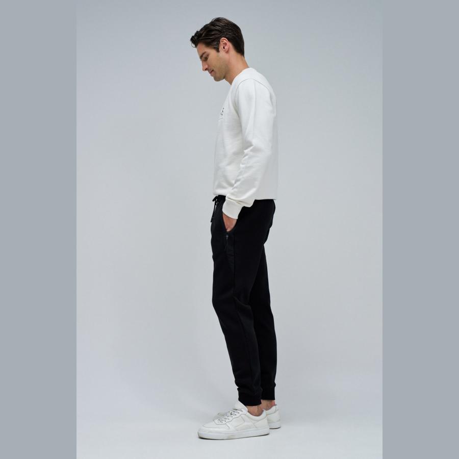 Pantalones Salsa chinos Joggers slim fit Negro