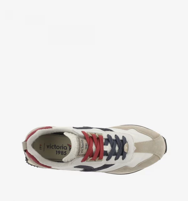 Zapatillas Victoria Root Washed Crema - Imagen 3