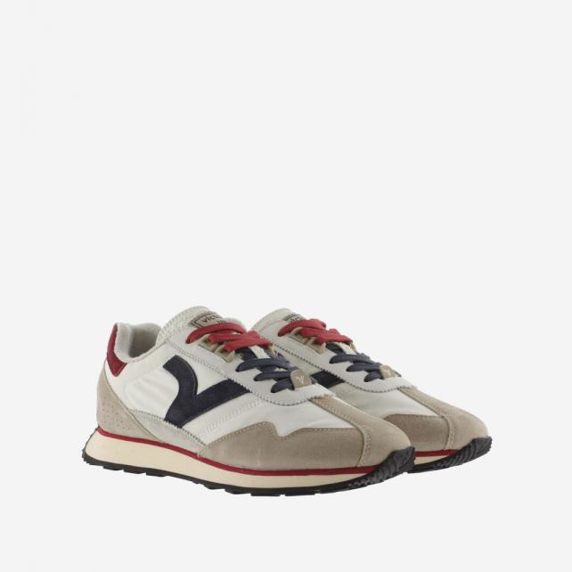 Zapatillas Victoria Root Washed Crema - Imagen 2