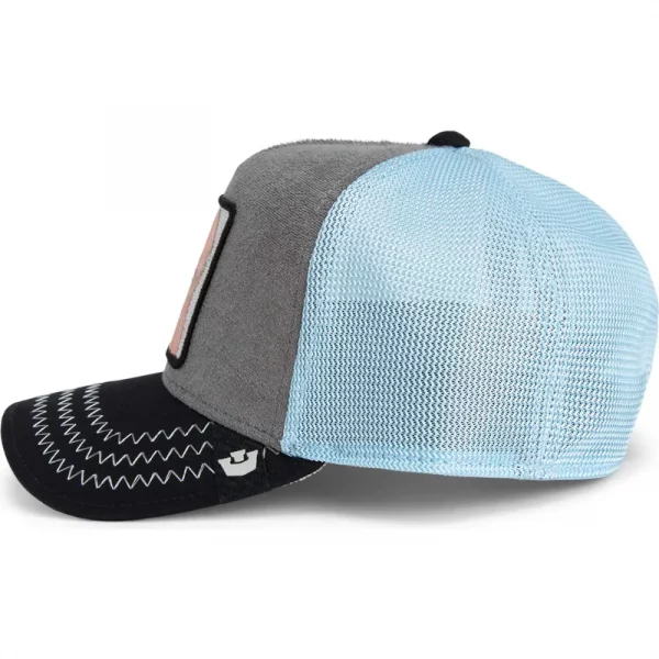 Gorra trucker multicolor gato Cute Remix The Farm de Goorin Bros. - Imagen 2