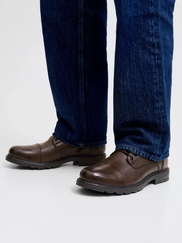Botas J&J Chatsworth leather boot Brown stone