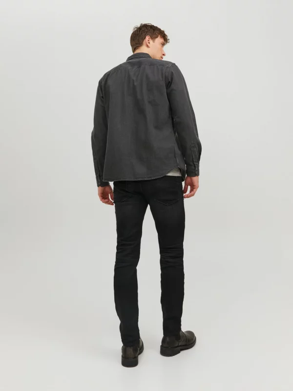 Camisa vaquera J&J Sheridan Black Denim - Imagen 2