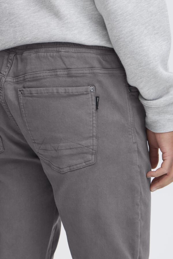 Pantalón vaquero Blend con cinturilla elástica Col. Gris - Imagen 3