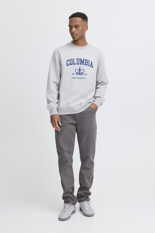 Pantalón vaquero Blend con cinturilla elástica Col. Gris