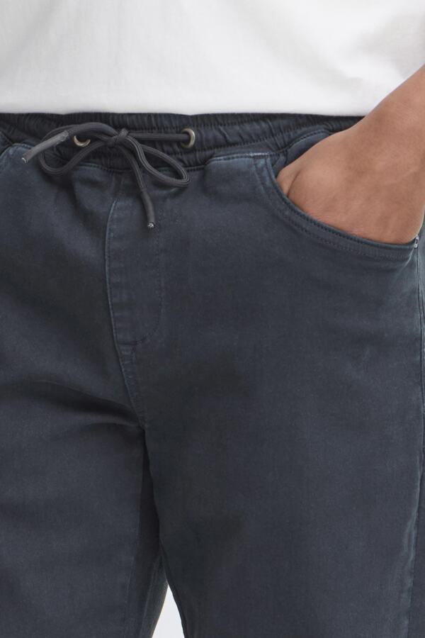 Pantalón vaquero Blend con cinturilla elástica Col. Marino - Imagen 3