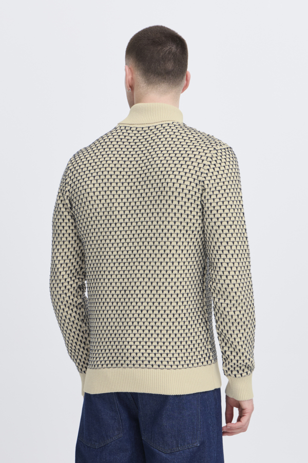 Jersey Blend de cuello alto Col. Crudo - Imagen 4