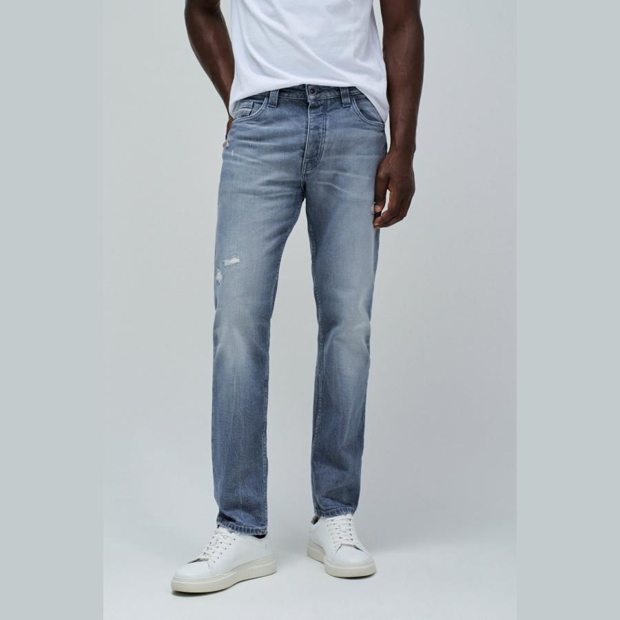 Pantalon Salsa regular fit Craft series Gris