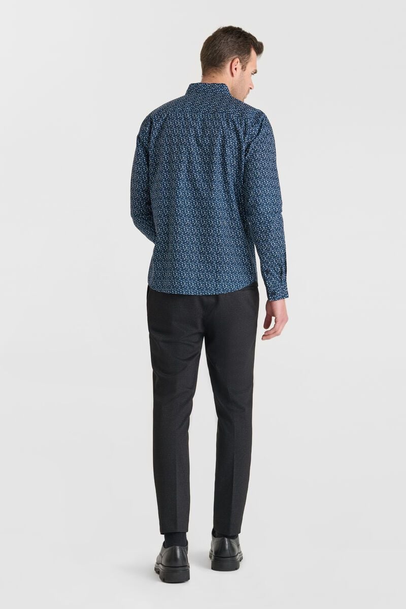Camisa LTC Vostar estampado marino - Imagen 3