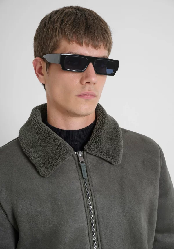Chaqueta Antony Morato tipo bomber regular fit efecto ante Col.Kaki - Imagen 2