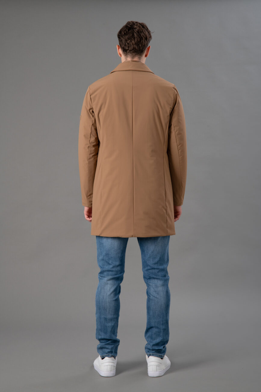 Gabardina Rihunik camel nailon elástico reforzado - Imagen 3