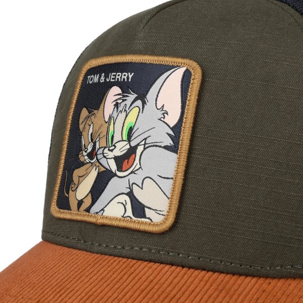 Gorra trucker multicolor Tom y Jerry Looney Tunes de Capslab - Imagen 2