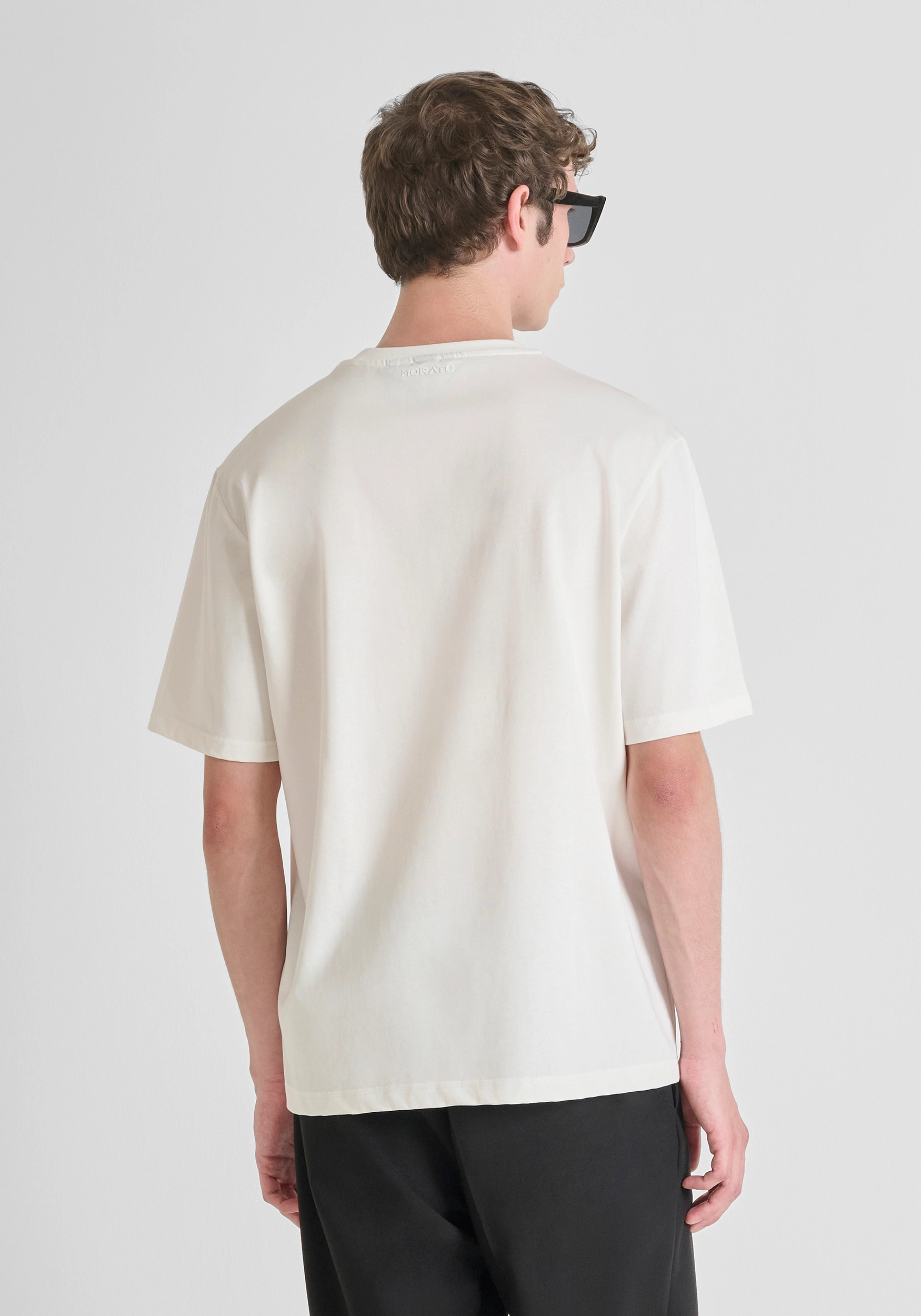 Camiseta Antony Morato relaxed fit Blanco - Imagen 3