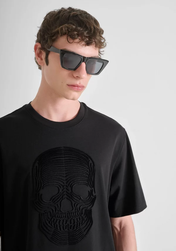 Camiseta Antony Morato relaxed fit en algodón Negro - Imagen 2