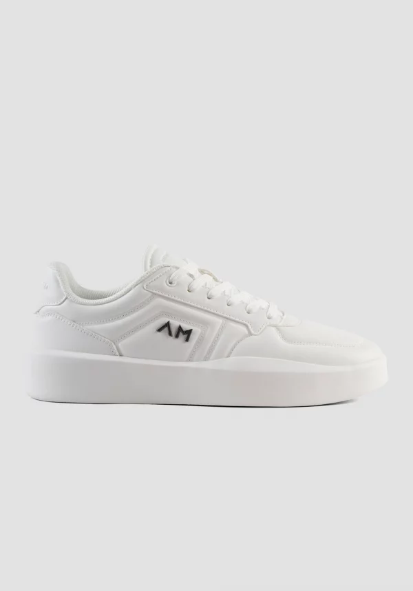 Zapatillas Antony Morato Sneaker Fabian polipiel blanca