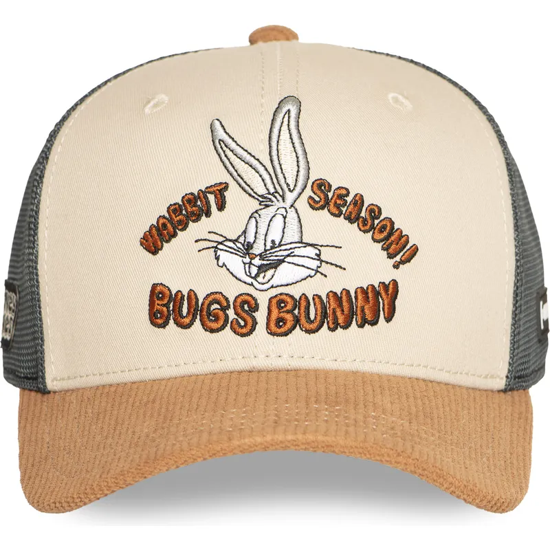 Gorra trucker multicolor Bugs Bunny Wabbit Season LOO12 BUG Looney Tunes de Capslab - Imagen 3