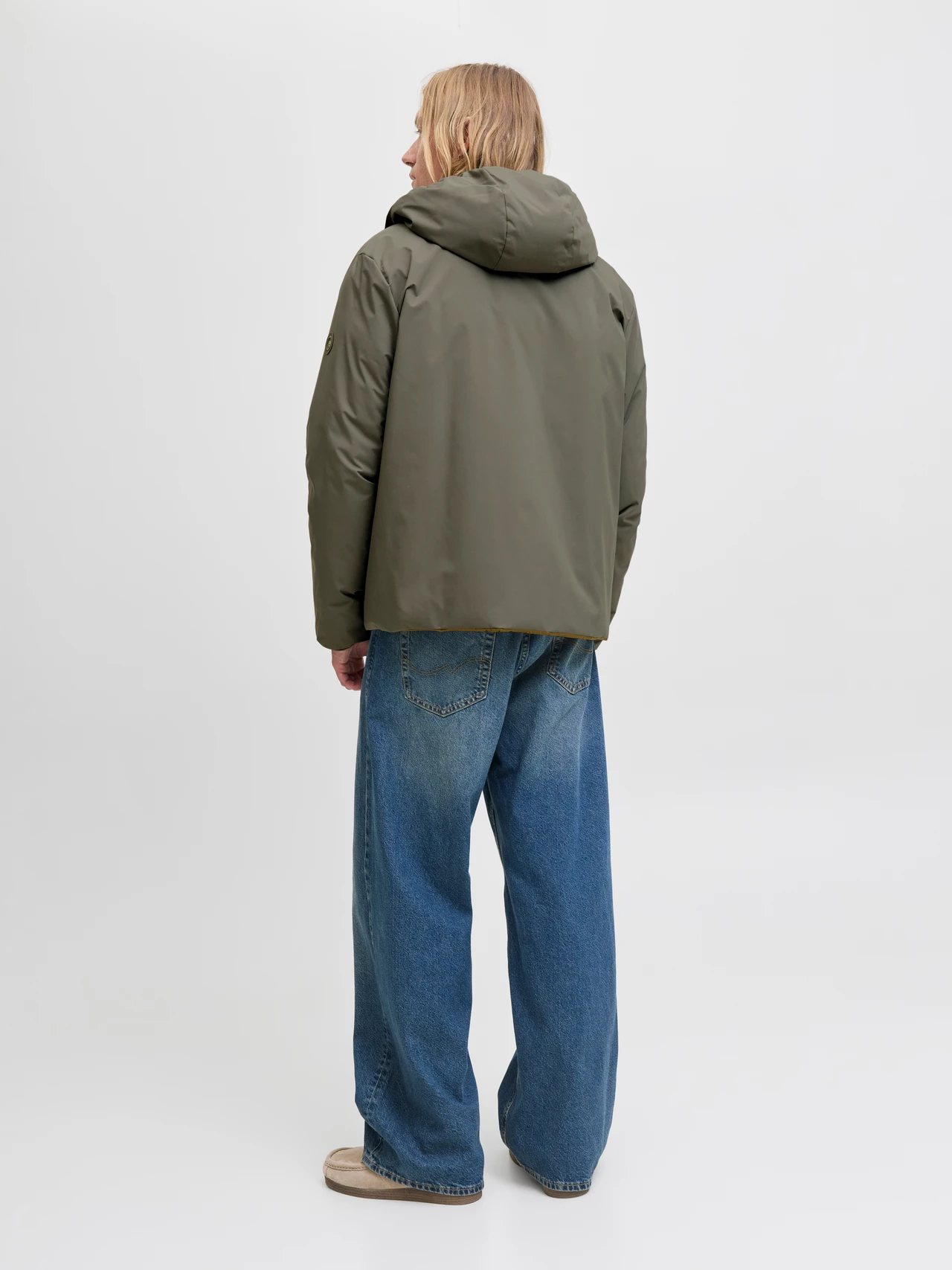Chaqueta acolchada reversible Jack&Jones Col. Olive - Imagen 3