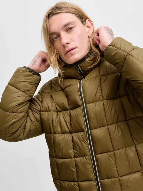 Chaqueta acolchada reversible Jack&Jones Col. Olive - Imagen 2