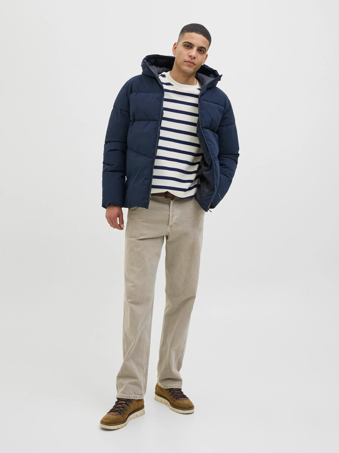 Chaqueta J&J acolchada Global Puffer Sky Captain - Imagen 3