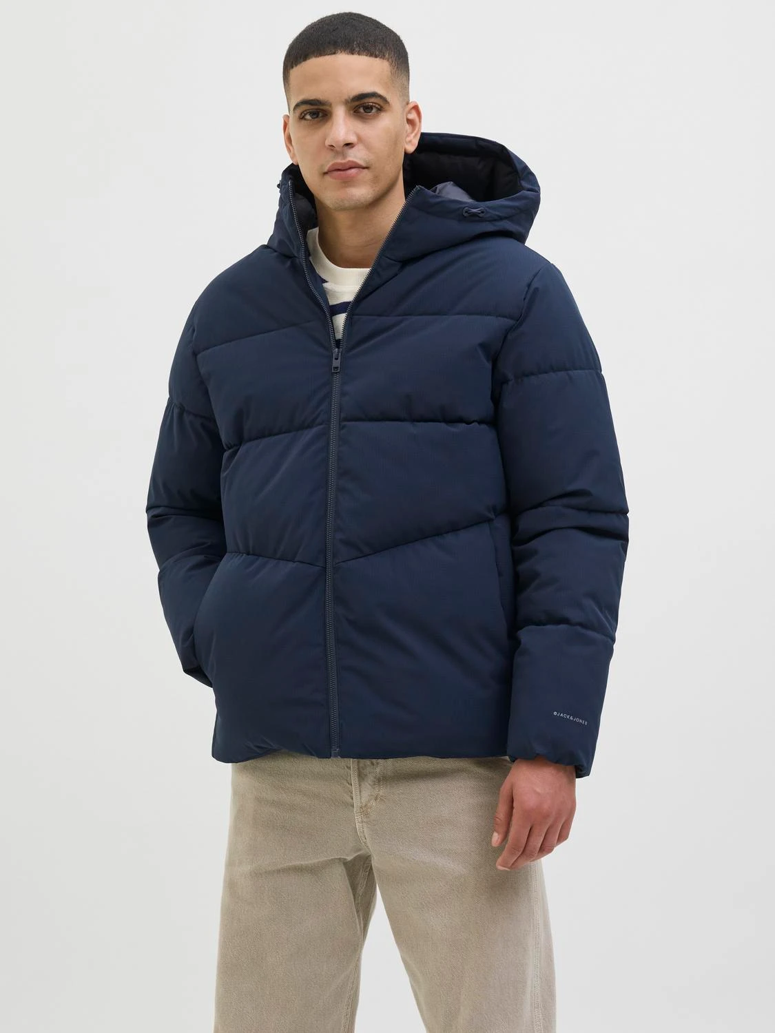 Chaqueta J&J acolchada Global Puffer Sky Captain
