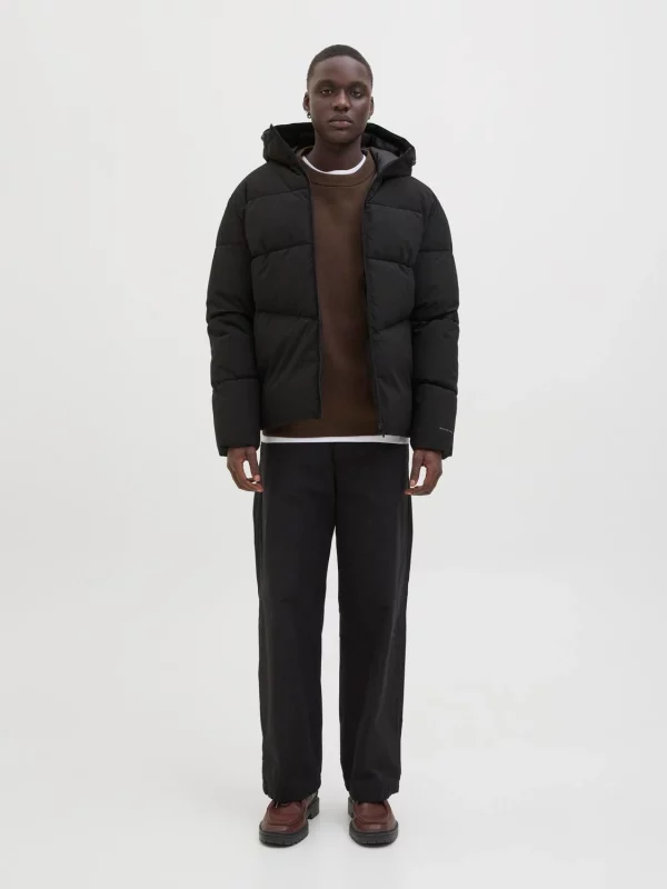 Chaqueta acolchada J&J Global puffer Black